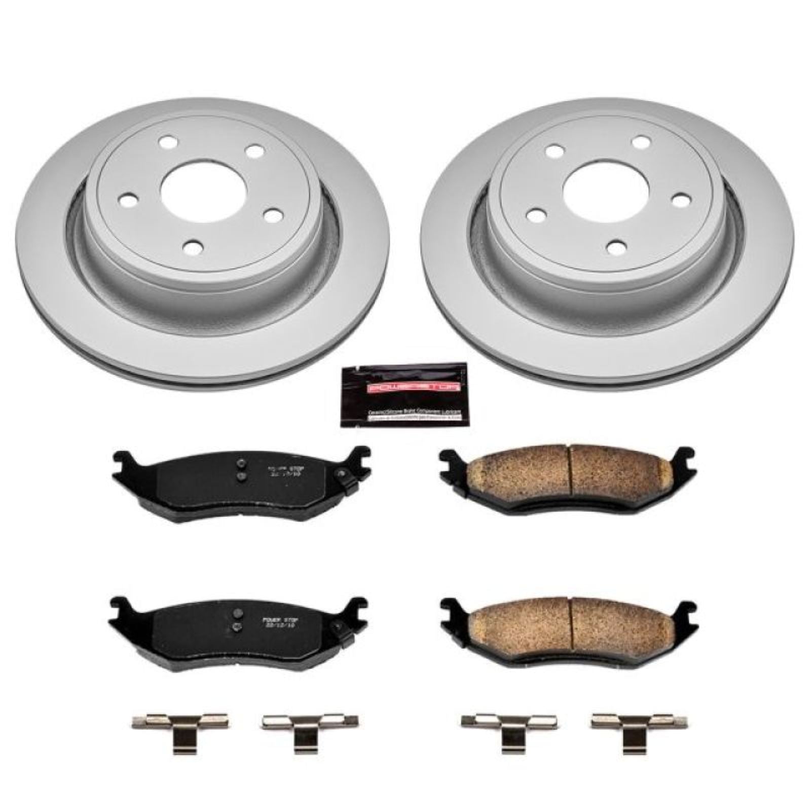 Powerstop Rear Z17 Evolution Geomet Coated Brake Kit for 07-09 Chrysler Aspen [MPN: CRK2172]_1942533