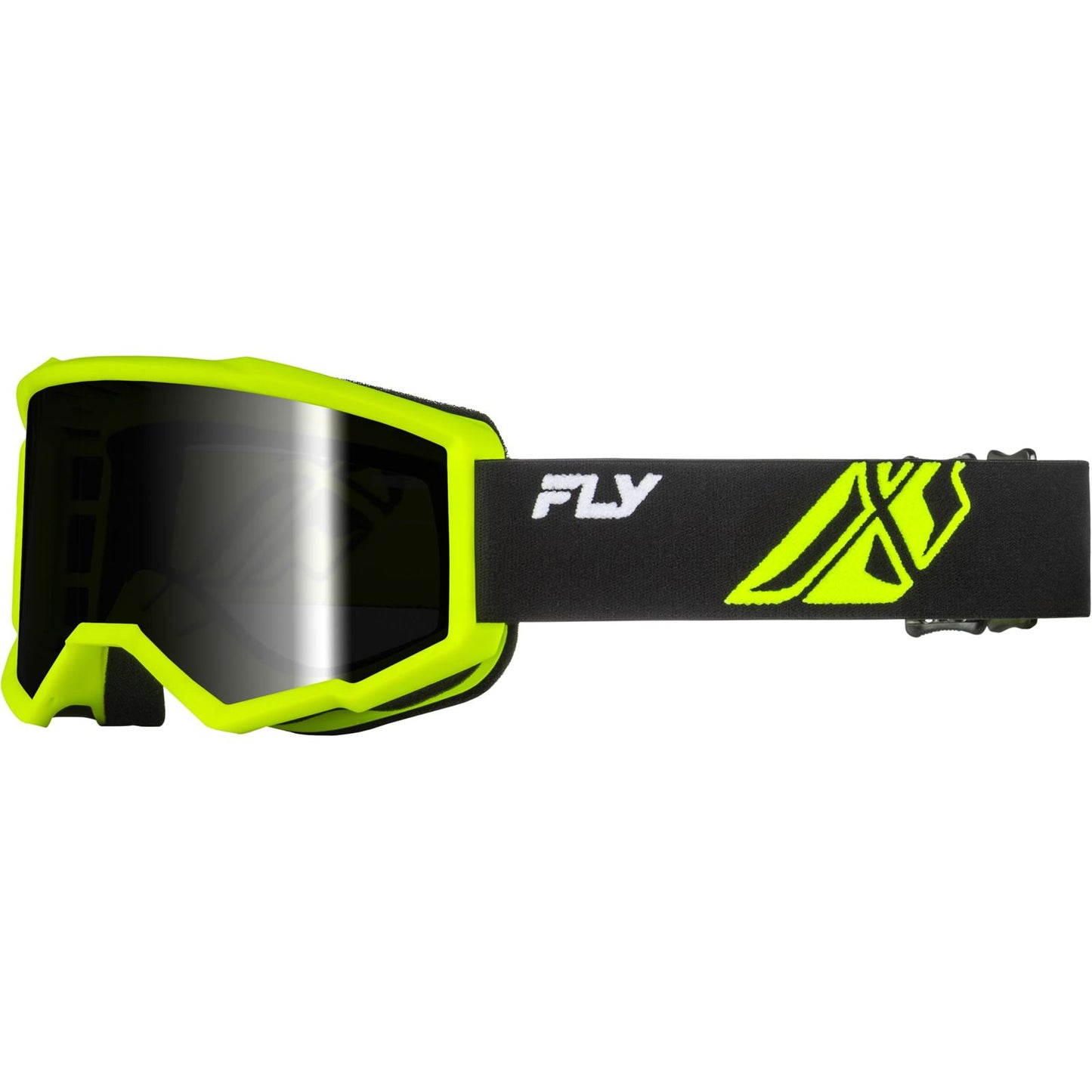 Fly Racing Focus Goggles - Black/Hi-Vis with Dark Smoke Hydophoc Lens [MPN: 37-51674]_1946442