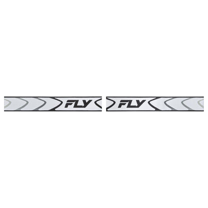 Fly Racing Zone Goggles - White/Black with Dark Smoke Hydrophoc Lens [MPN: 37-51169]_1946435