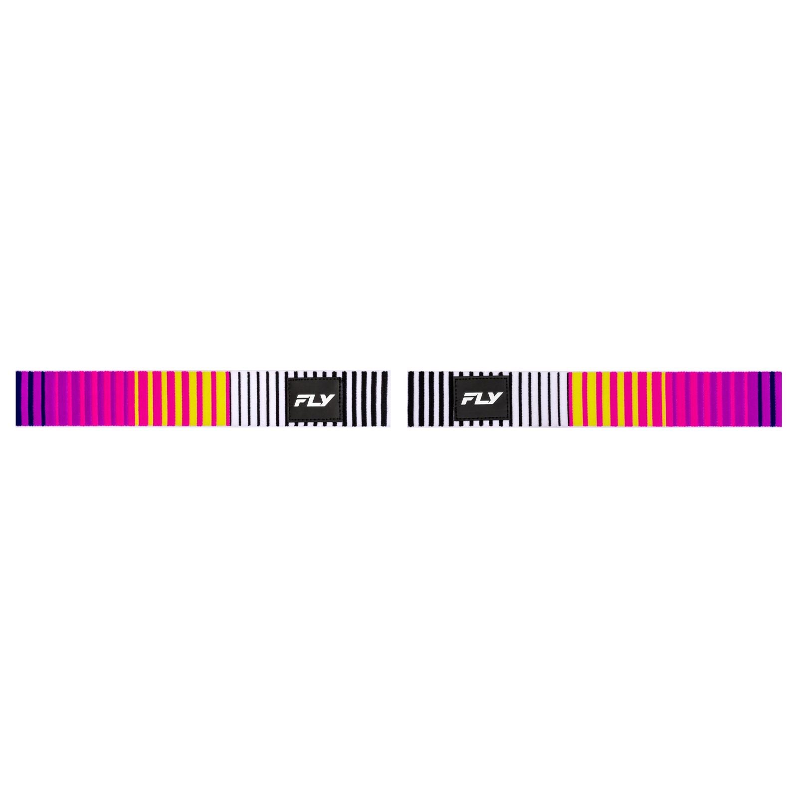 Fly Racing Zone Elite Goggles - Pink/Yellow/Purple with Dark Smoke Hydrophoc Lens [MPN: 37-5519]_1946443