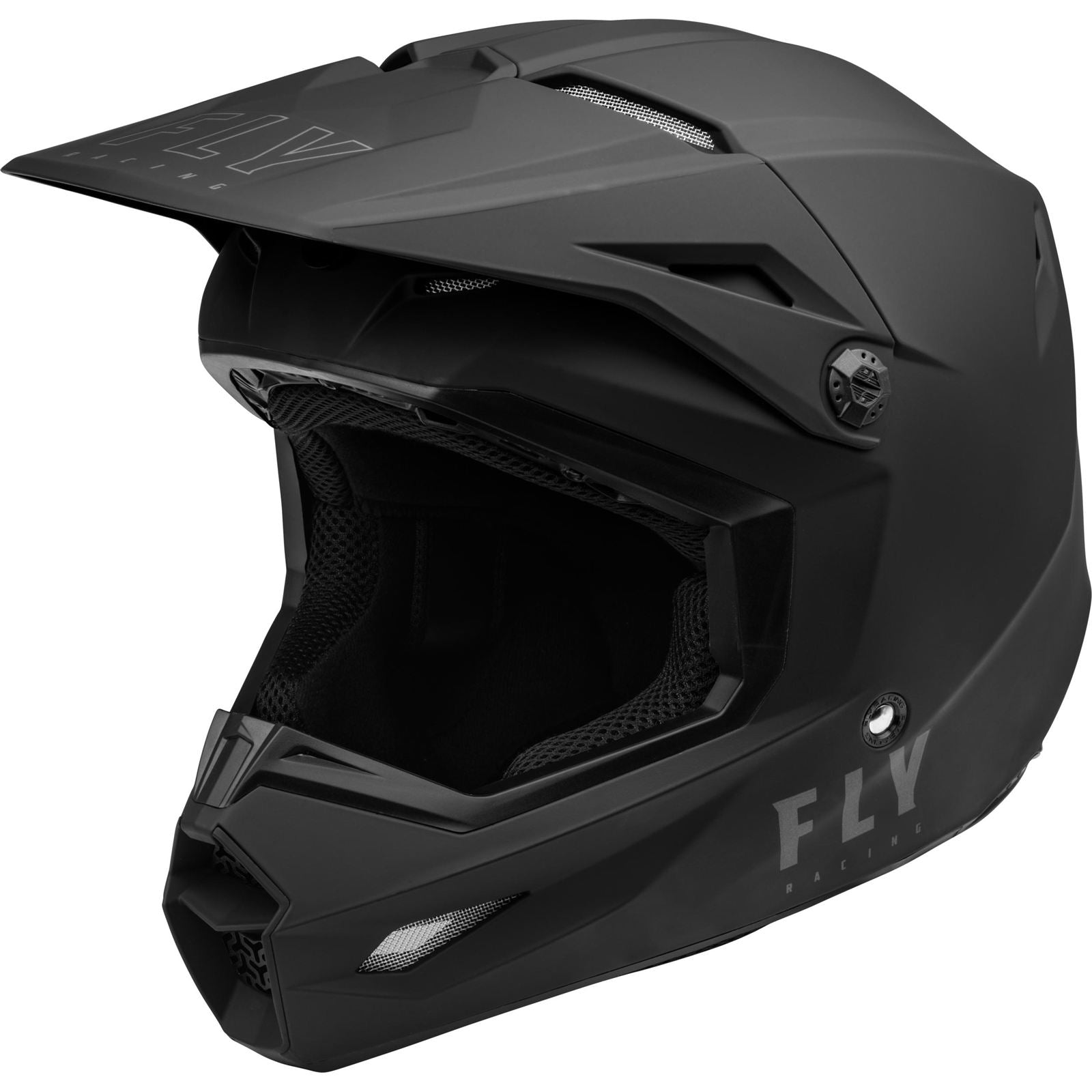 Fly Racing Kinetic Lite Helmet - Solid - Matte Black_1952536