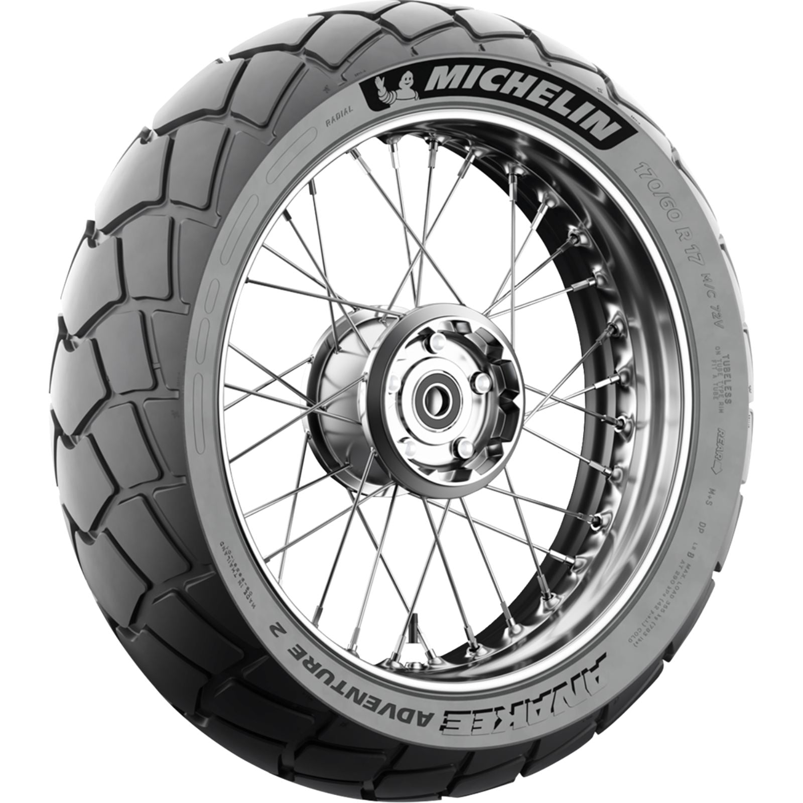 Michelin - Powersports Tire - Anakee Adventure 2 - Rear - 170/60R17 - 72V [MPN: 83170]_1944156