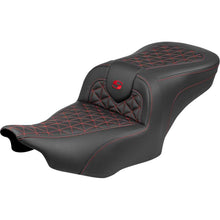 Saddlemen Roadsofa™ Seat - without Backrest - Red Stitch for FLH/FLT '23-'25 [MPN: 823-07-21004]_1945752