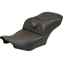 Saddlemen Roadsofa™ Seat - without Backrest - Gold Stitch for FLH/FLT '23-'25 [MPN: 823-07-21007]_1943474