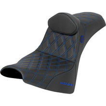 Saddlemen Performance Seat - Blue Stitch - Gripper for FXBB/FXST '18-'25 [MPN: SC81830DB1]_1944446