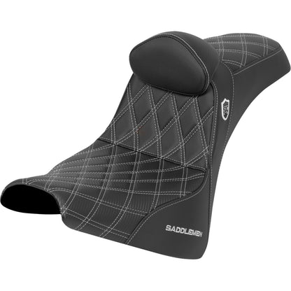 Saddlemen Performance Seat - Silver Stitch - Gripper for FXBB/FXST '18-'25 [MPN: SC81830DB5]_1944501