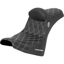Saddlemen Performance Seat - White Stitch - Gripper for FXBB/FXST '18-'25 [MPN: SC81830DB6]_1944317