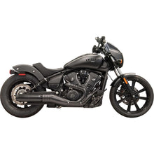 Bassani Manufacturing 4" Slip-On Muffler with Billet End Cap - Black for Scout [MPN: 8S37B]_1947975