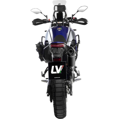 LeoVince LV One Evo Slip-On Muffler - High Mount - Black for Tenere 700 [MPN: 14465EBU:]_2569757
