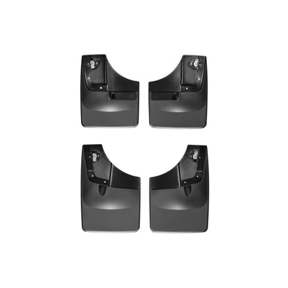 WeatherTech No Drill Front Rear Mudflaps Compatible with 2015 Ford F-150 [MPN: 110050-120050]_1947355