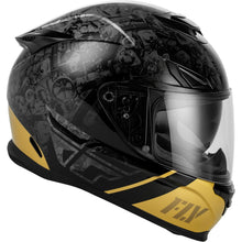 FLY Racing Sentinel Mech Helmet - Black/Grey/Gold_2098854