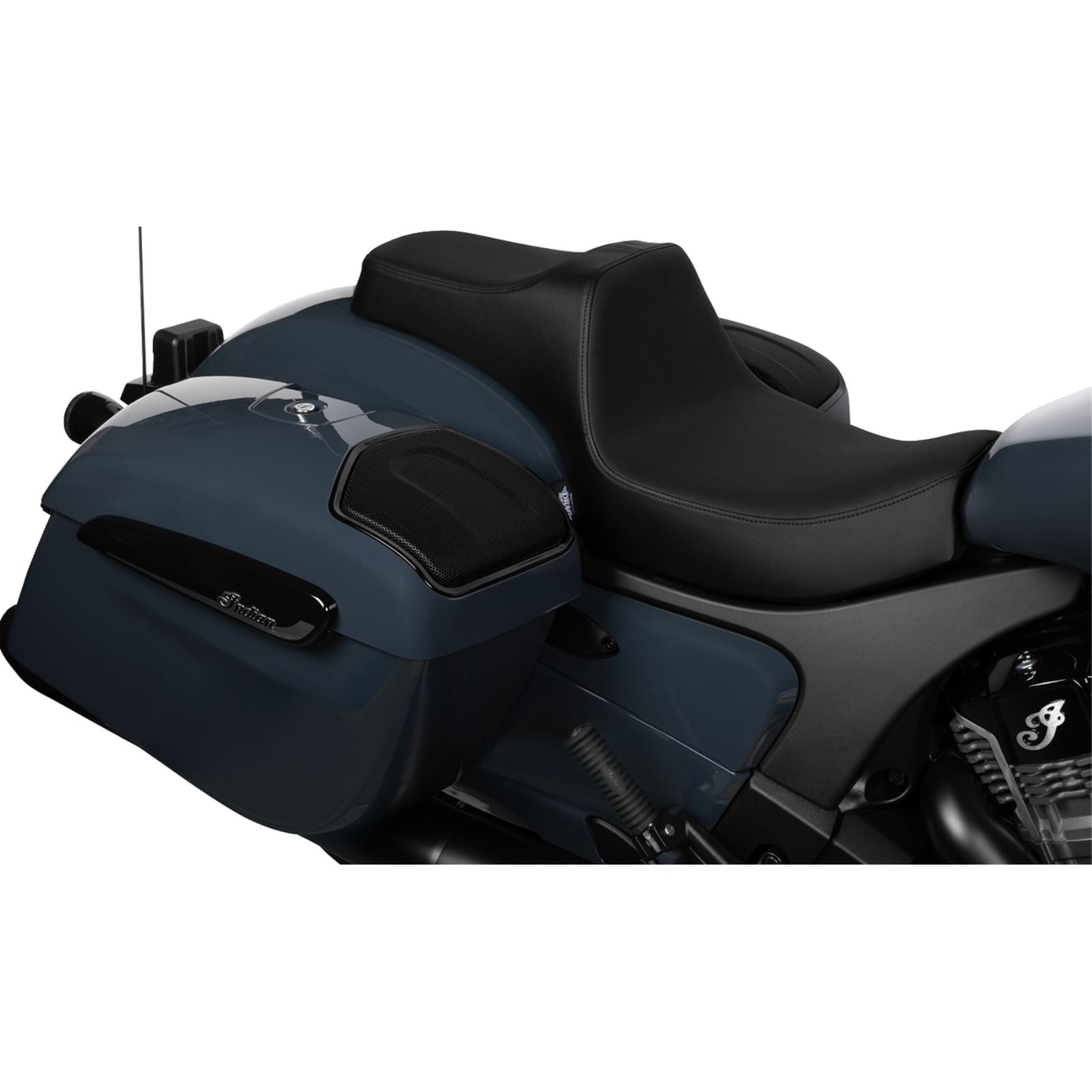 Drag Specialties Predator III 2-Up Seat Vinyl/Smooth - Chieftain '25/Challenger '20-'25 [MPN: 0810-2465]_1947525