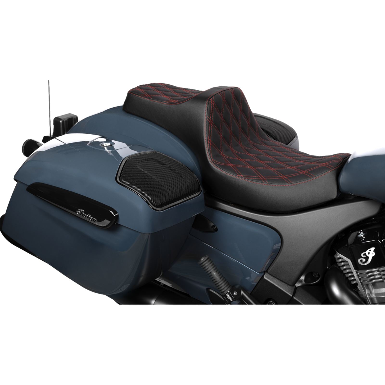 Drag Specialties Predator III 2-Up Seat for Chieftain '25/Challenger '20-'25 [MPN: 0810-2468]_1947521