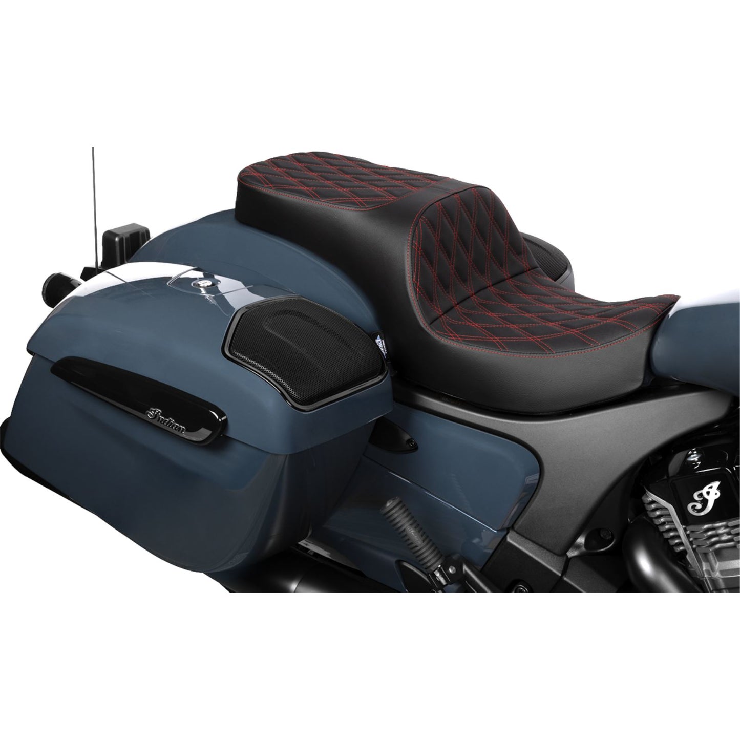 Drag Specialties Freedom Seat - Vinyl Diamond for Challenger '20-'25/Chieftain '25 [MPN: 0810-2474]_1947512