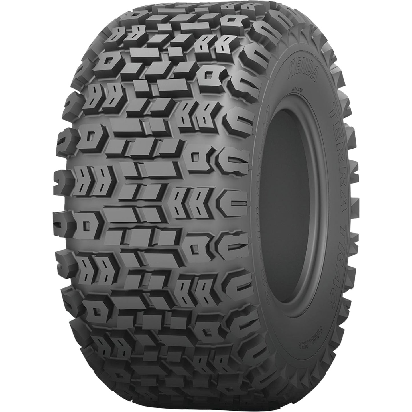 Kenda - Powersports Tire - Terra Trac - Front/Rear - 25x10-12 - 4 Ply [MPN: 105021295B1]_2095599