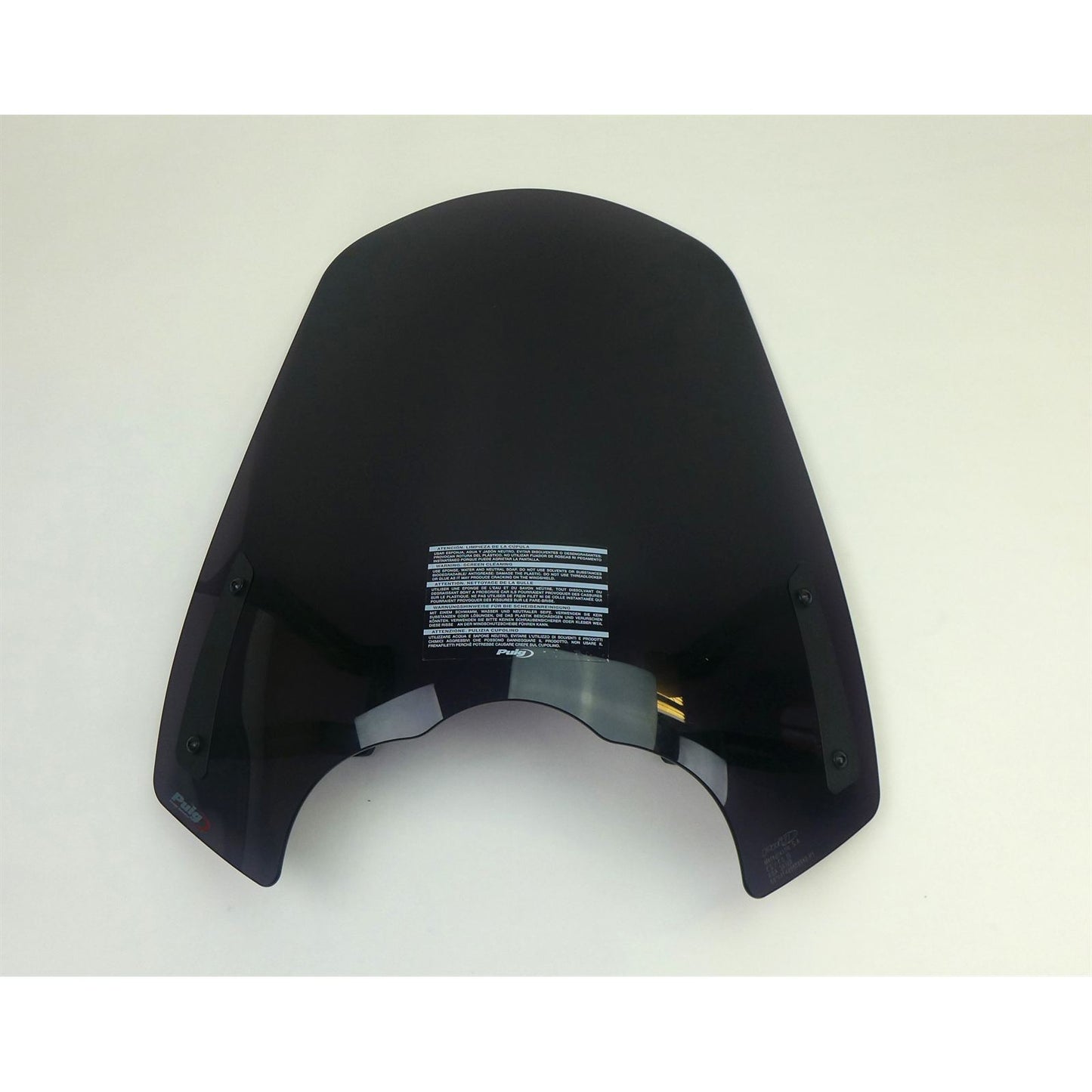 Puig Windscreen - 18-1/2" - Dark Smoke for Kawasaki Vulcan OPEN BOX [MPN: 8164F]_1952042