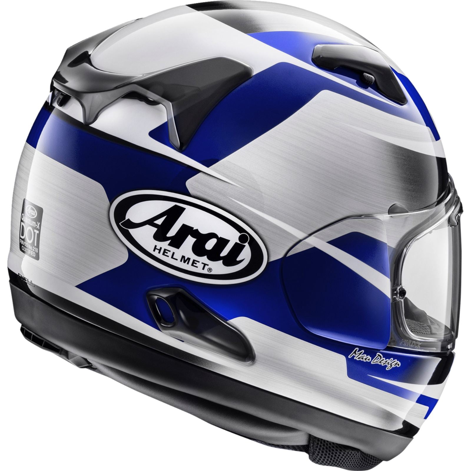 Arai Quantum-X Helmet - Steel - Blue_1950416