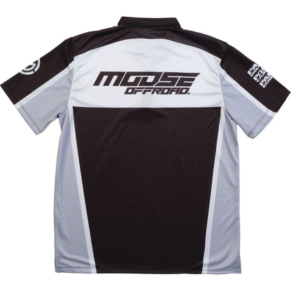 Moose Offroad Moose Pit Shirt - Black/Gray/White_1950512