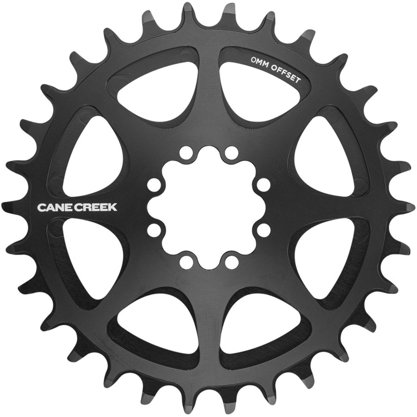 Cane Creek Direct Mount Chainring - 32t, 8-Bolt Direct Mount, 0mm Offset, Black [MPN: BAI0393]_1950651