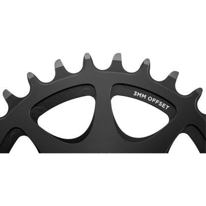 Cane Creek Direct Mount Chainring - 32t, 8-Bolt Direct Mount, 3mm Offset, Black [MPN: BAI0395]_1950631