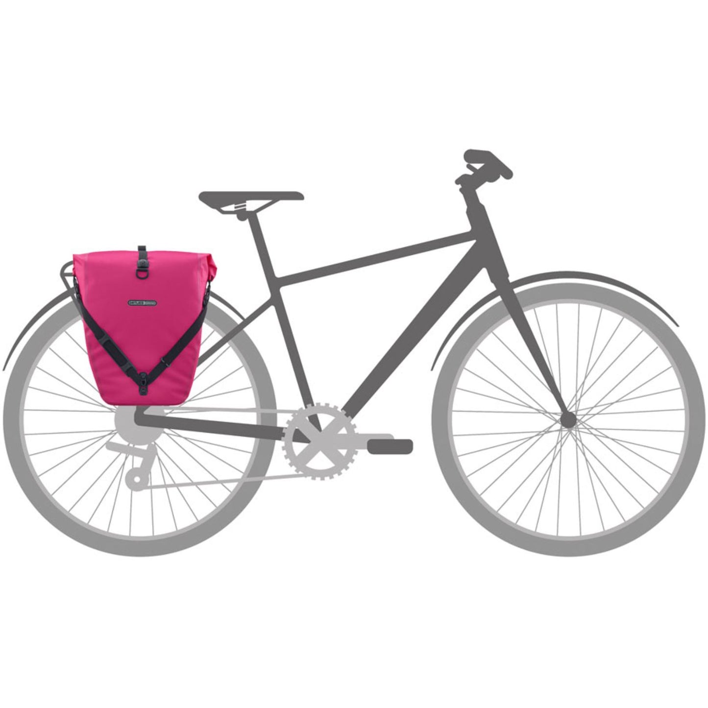 Ortlieb Back-Roller Cyber Panniers - Pair - 20L - Cyber Pink [MPN: F5538]_1950549