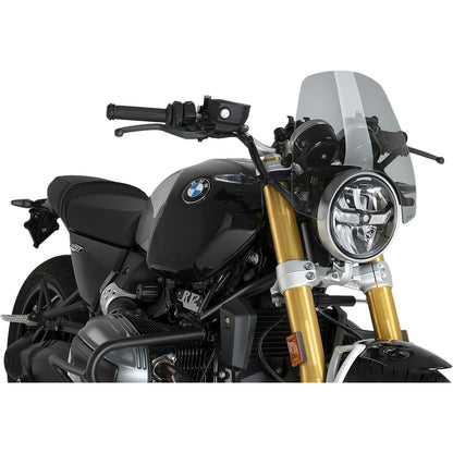 Puig Windscreen Naked New Gen Sport - Smoke Compatible with BMW R12 [MPN: 22132H]_2112357