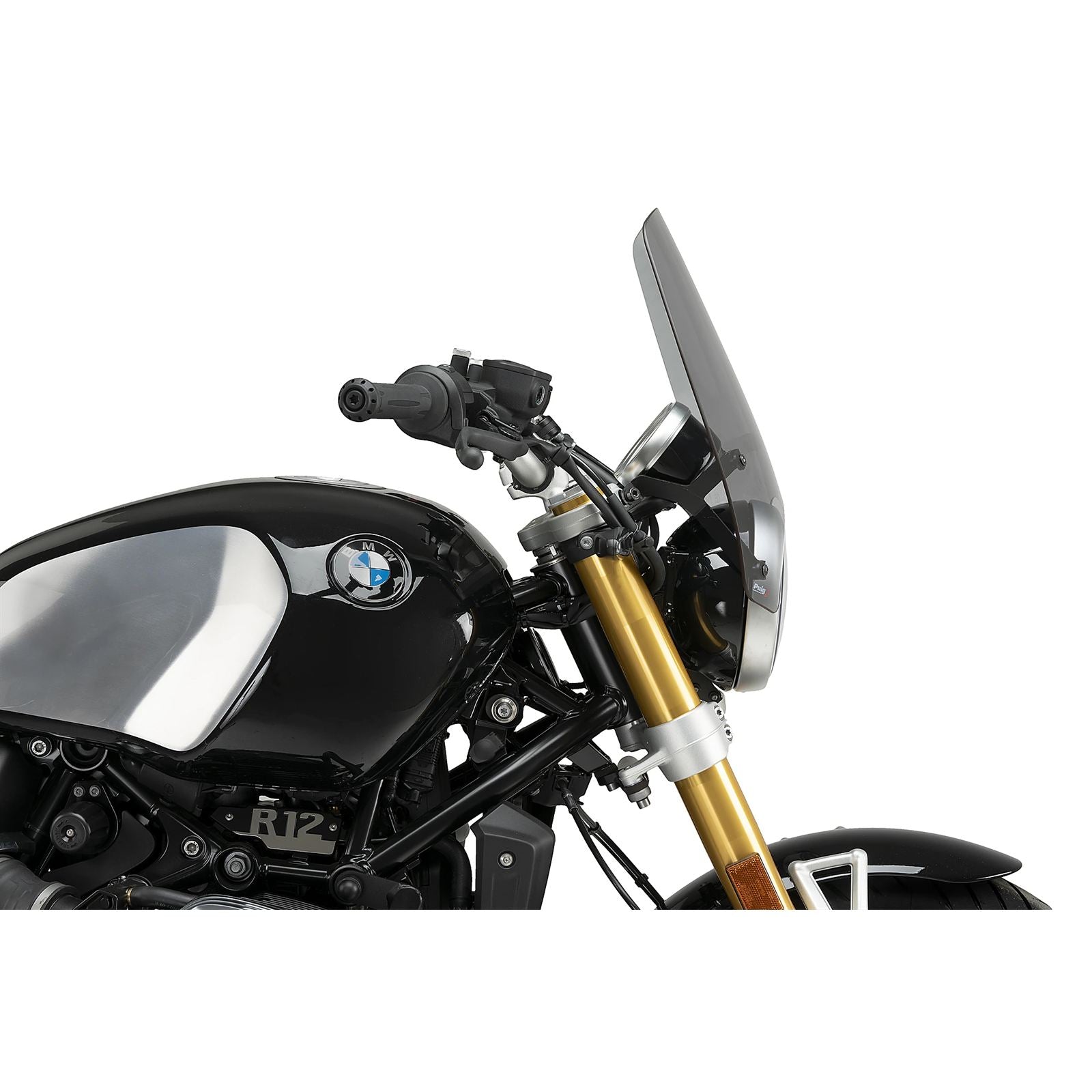 Puig Windscreen Naked New Gen Touring - Smoke Compatible with BMW R12 [MPN: 22134H]_2112395