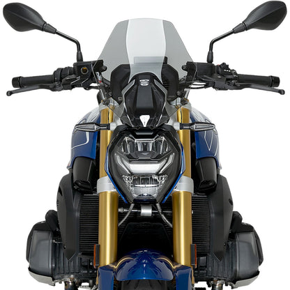 Puig Windscreen Naked New Gen Sport - Smoke Compatible with BMW R1250R [MPN: 22299H]_2117386