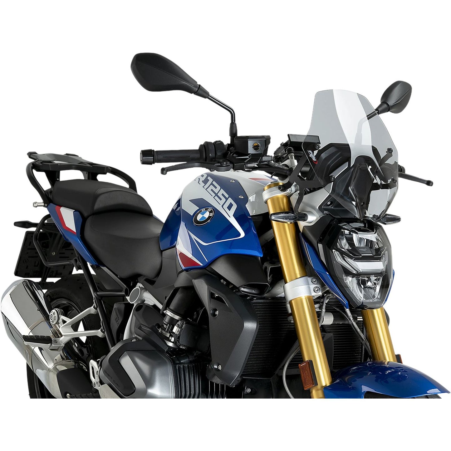 Puig Windscreen Naked New Gen Sport - Smoke Compatible with BMW R1250R [MPN: 22299H]_2117385