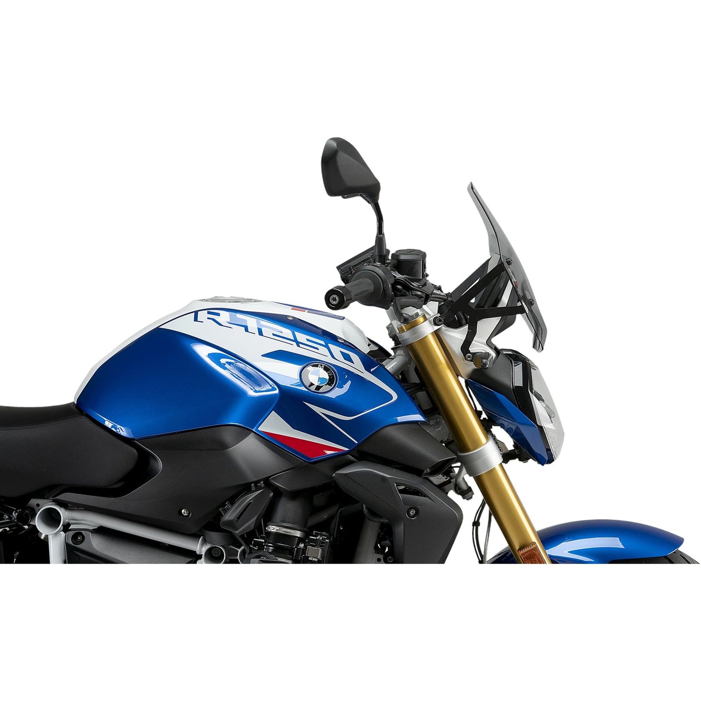 Puig Windscreen Naked New Gen Sport - Smoke Compatible with BMW R1250R [MPN: 22299H]_2117384