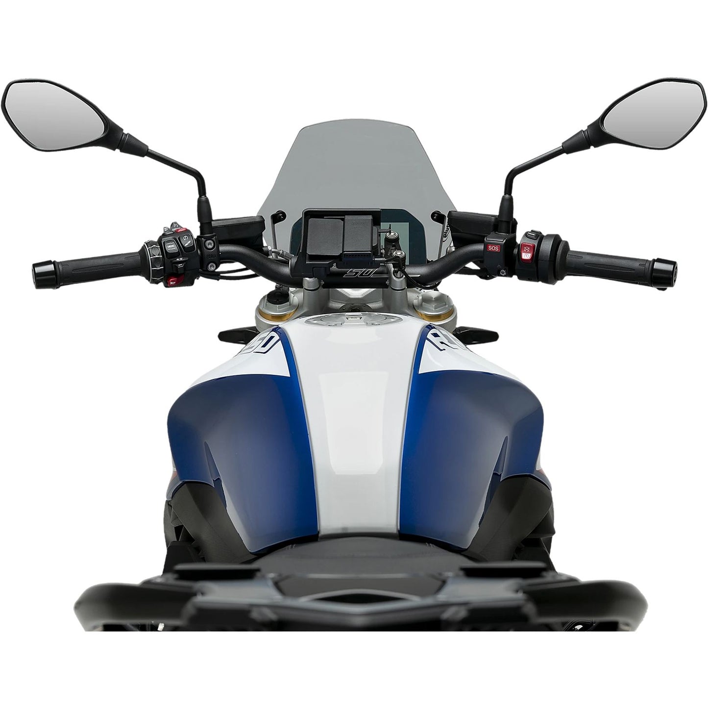 Puig Windscreen Naked New Gen Sport - Smoke Compatible with BMW R1250R [MPN: 22299H]_2117380