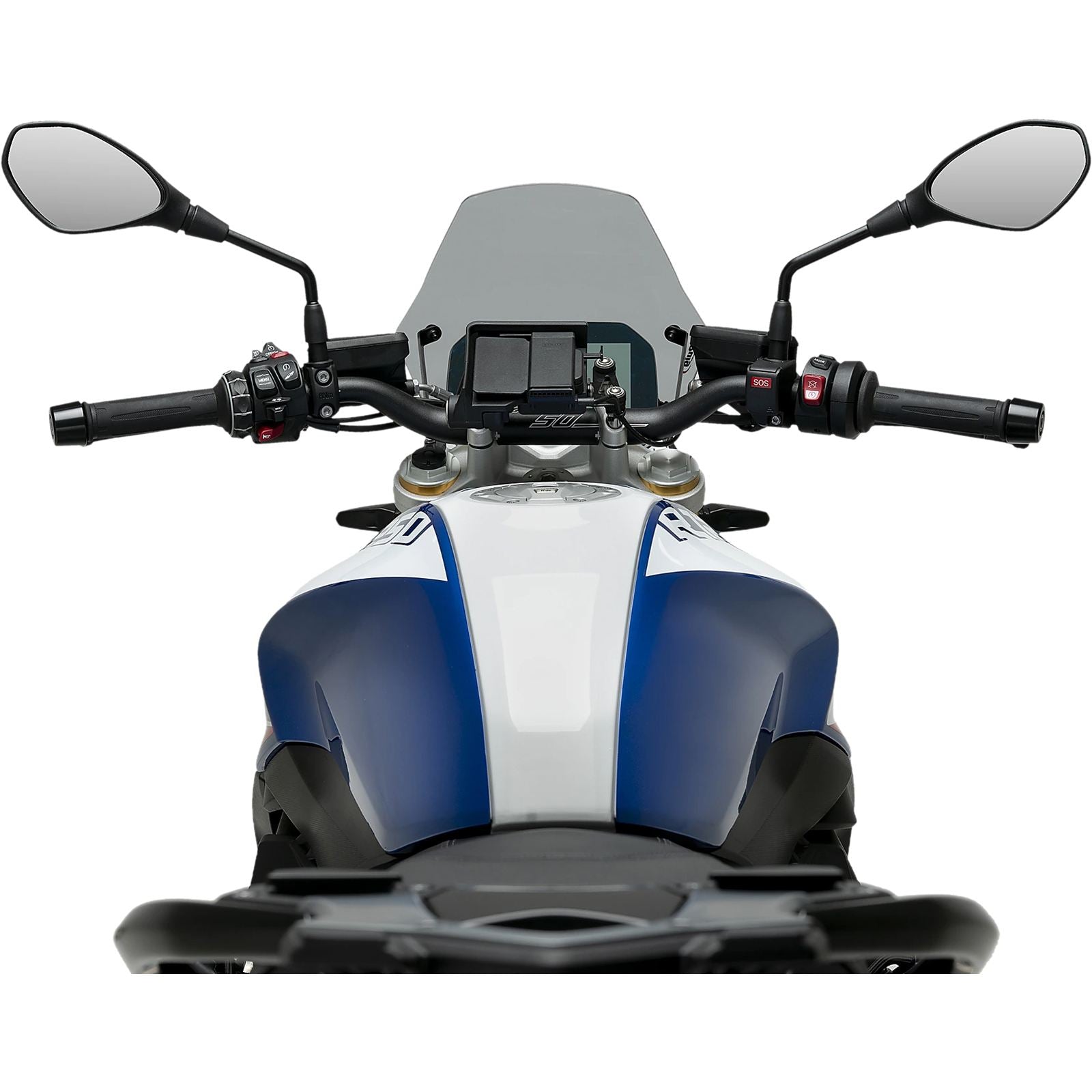 Puig Windscreen Naked New Gen Sport - Smoke Compatible with BMW R1250R [MPN: 22299H]_2117380