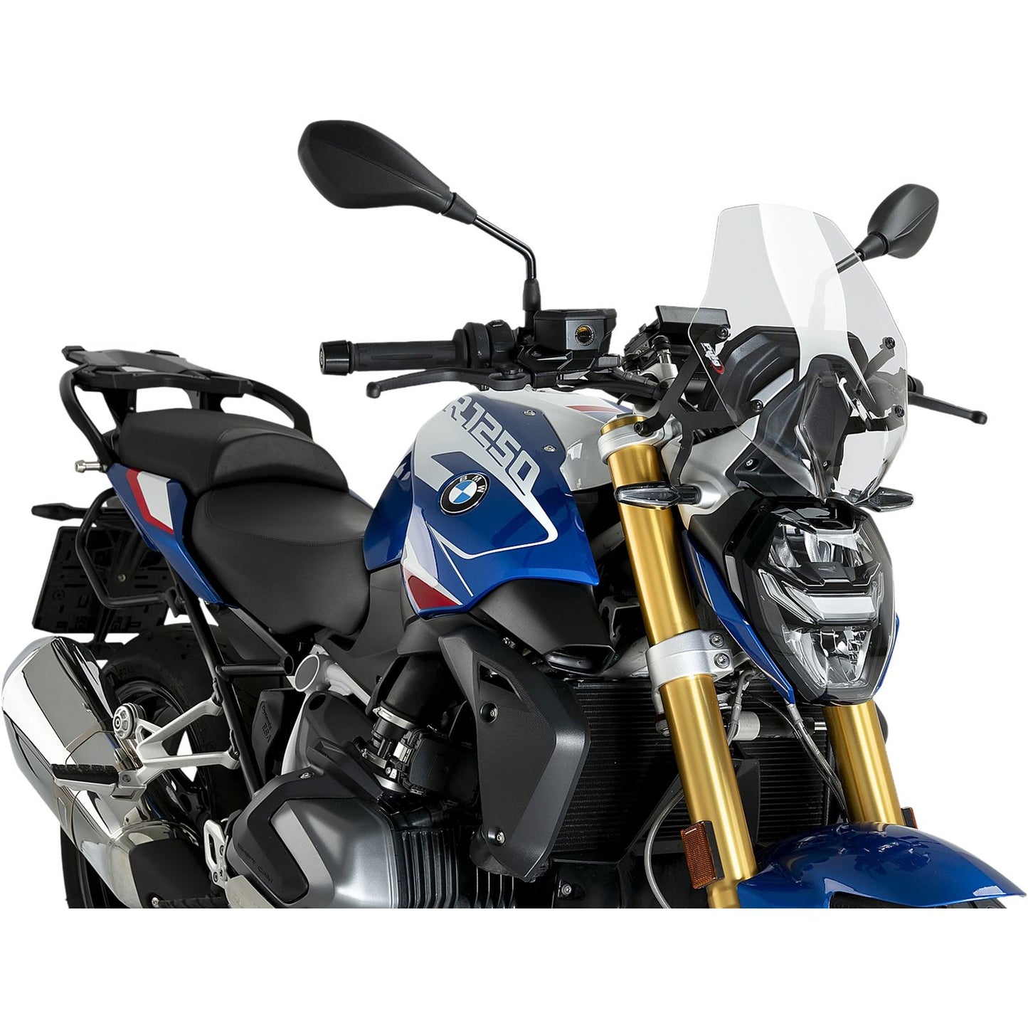 Puig Windscreen Naked New Gen Sport - Clear Compatible with BMW R1250R [MPN: 22299W]_2117383