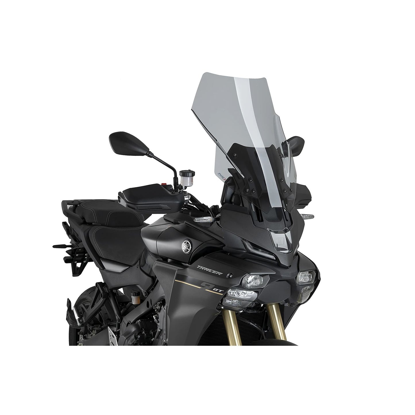 Puig Windscreen Touring - Smoke Compatible with Yamaha Tracer 9Y-AMT [MPN: 22456H]_2112392