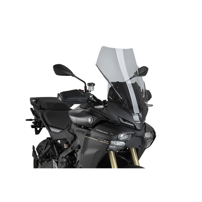 Puig Windscreen Touring - Smoke Compatible with Yamaha Tracer 9Y-AMT [MPN: 22456H]_2112390
