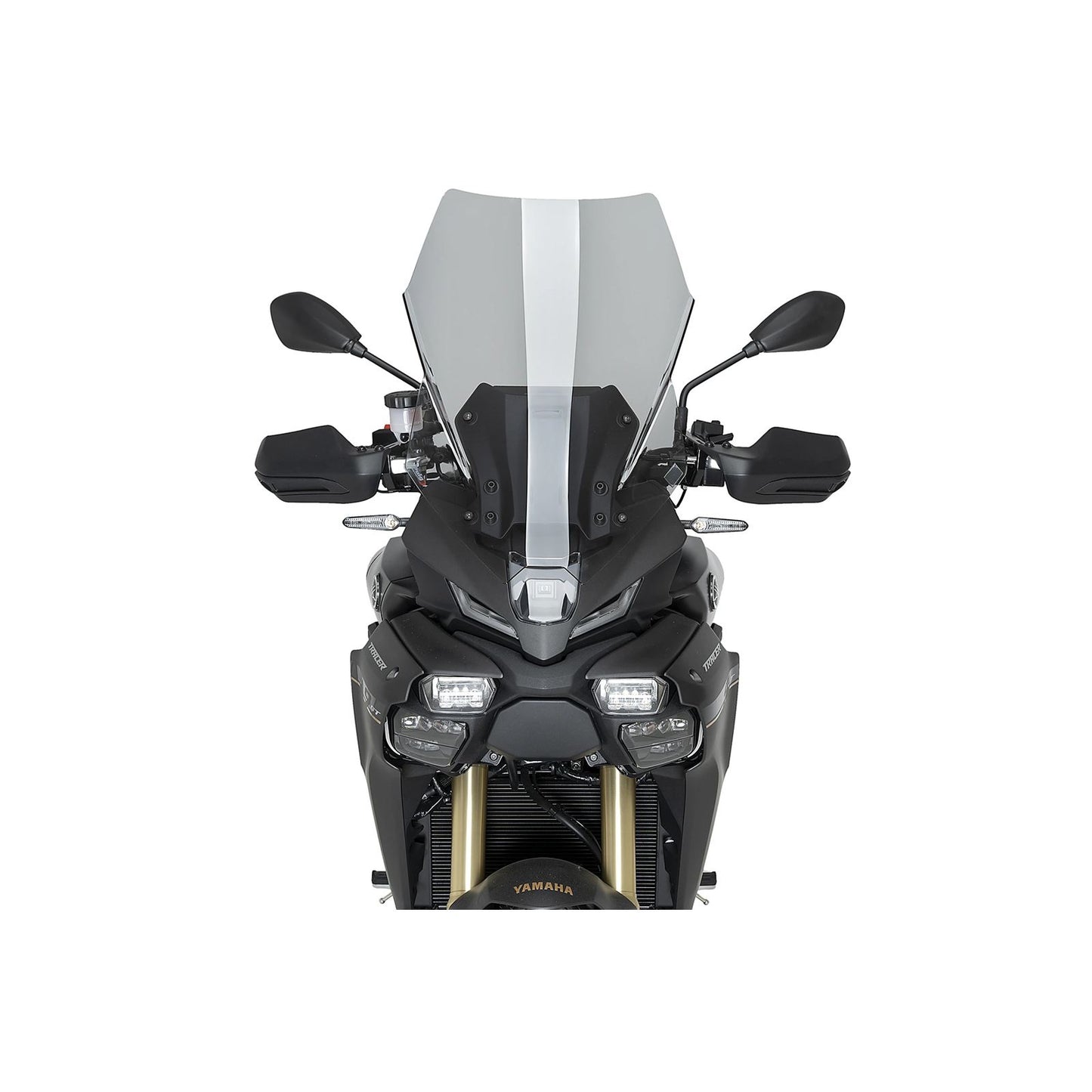 Puig Windscreen Touring - Smoke Compatible with Yamaha Tracer 9Y-AMT [MPN: 22456H]_2112389