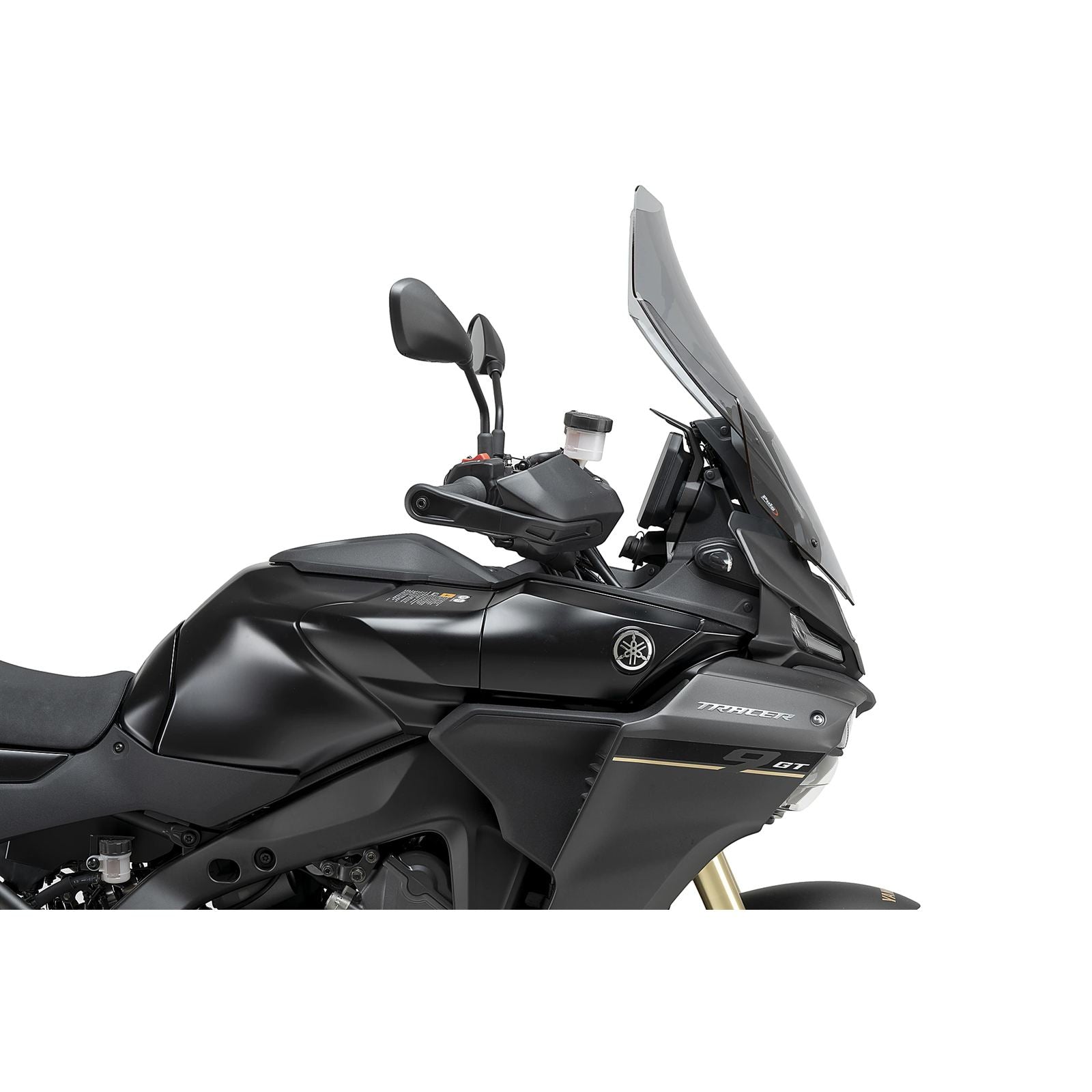 Puig Windscreen Touring - Smoke Compatible with Yamaha Tracer 9Y-AMT [MPN: 22456H]_2112388