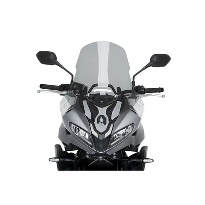 Puig Windscreen Touring - Smoke Compatible with Triumph Tiger Sport 800 [MPN: 22521H]_2112363