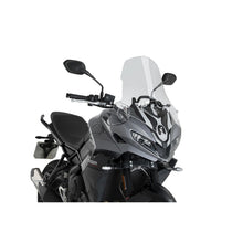 Puig Windscreen Touring - Clear Compatible with Triumph Tiger Sport 800 [MPN: 22521W]_2243363