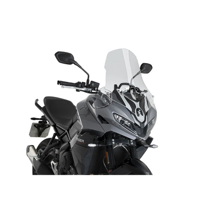 Puig Windscreen Touring - Clear Compatible with Triumph Tiger Sport 800 [MPN: 22521W]_2243363