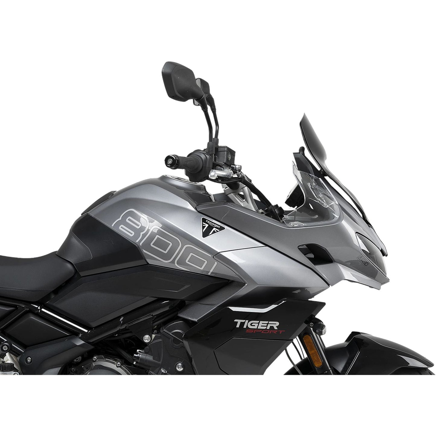 Puig Windscreen Sport - Dark Smoke Compatible with Triumph Tiger Sport 800 [MPN: 22522F]_2104778