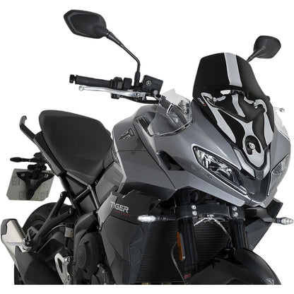 Puig Windscreen Sport Black Compatible with Triumph Tiger Sport 800 [MPN: 22522N]_2104822