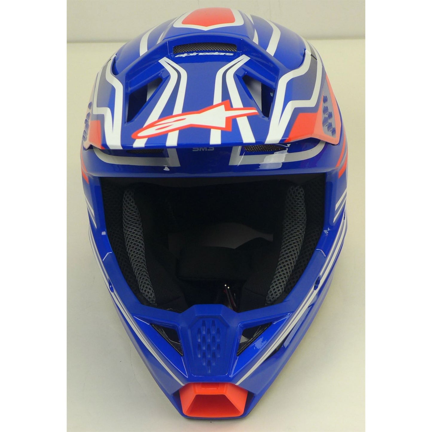 Alpinestars Youth Helmet - Blue/Red/White/Black - Small OPEN BOX [MPN: 8302025-7312-S]_1954241
