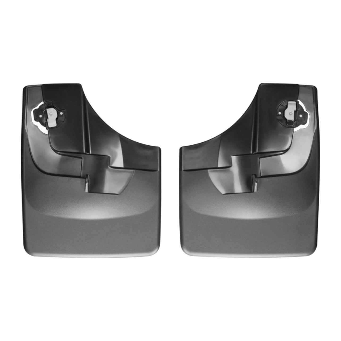 WeatherTech No Drill Front Mudflaps Compatible with 2015 Ford F-150 with Fender Lip Molding [MPN: 110044]_1954405