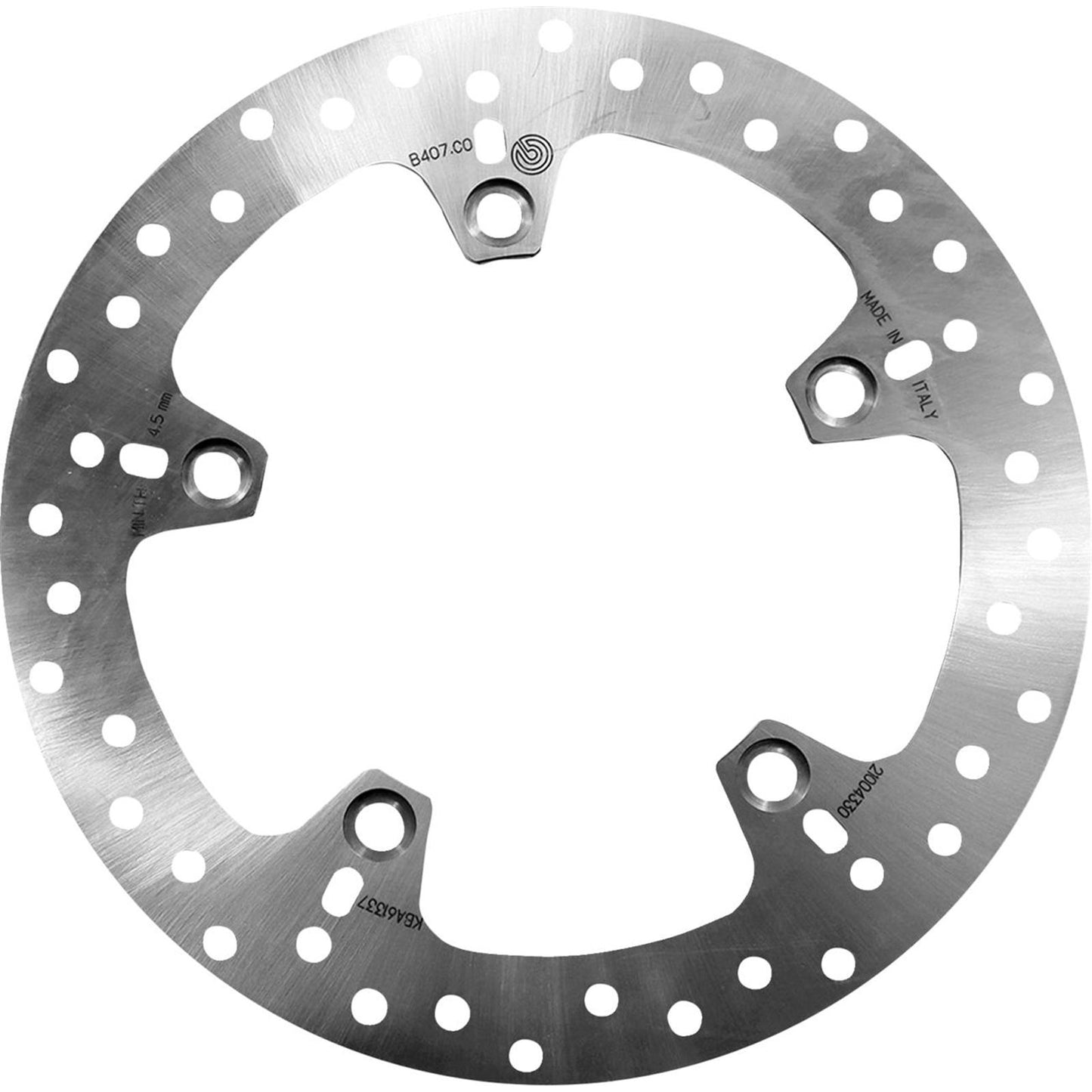 Brembo PRIME Serie Oro Fixed Disc Brake Rotor - Front/Rear [MPN: 68B407C0]_2073970