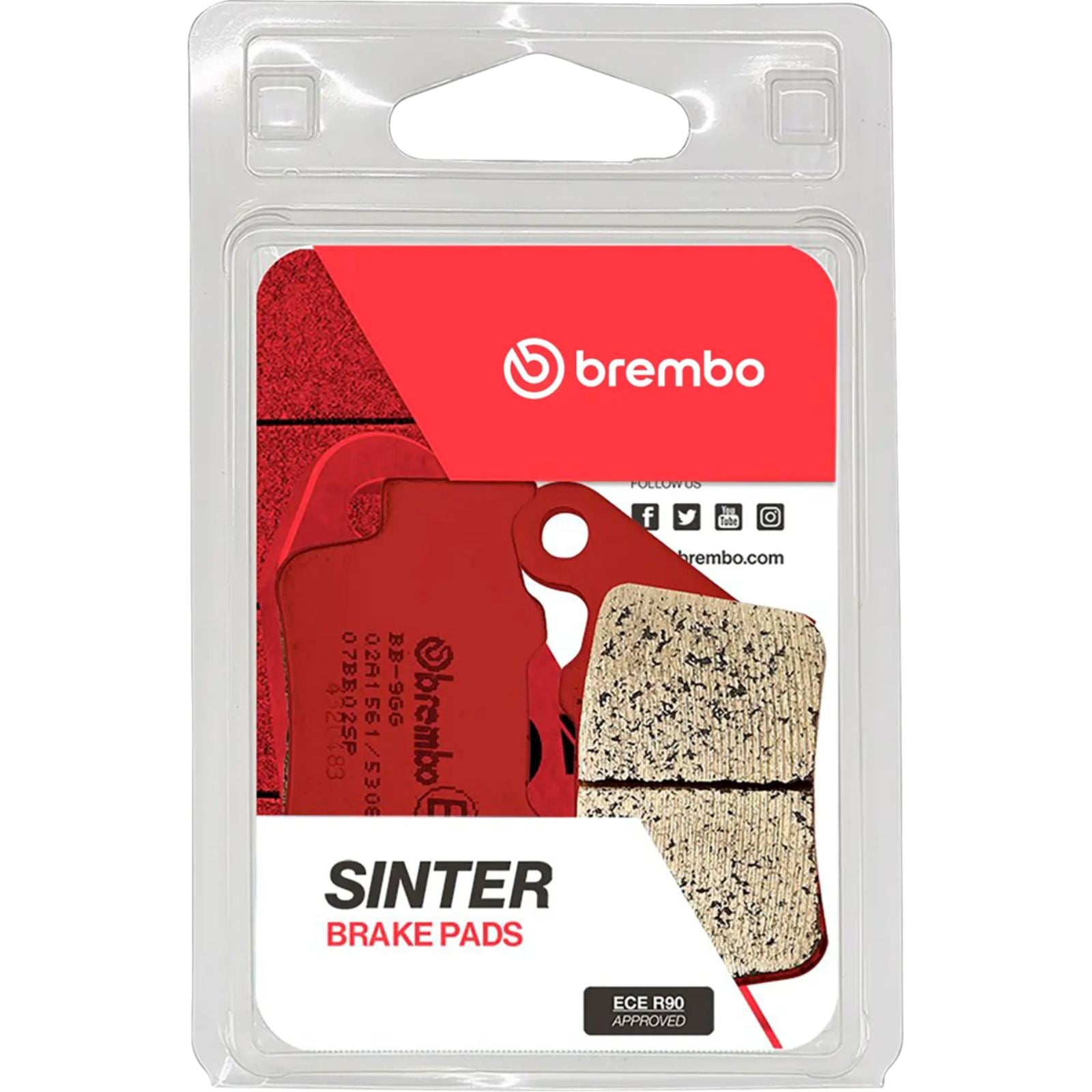 Brembo Prime Sinter SP Brake Pads [MPN: 07BB02SP]_1987251