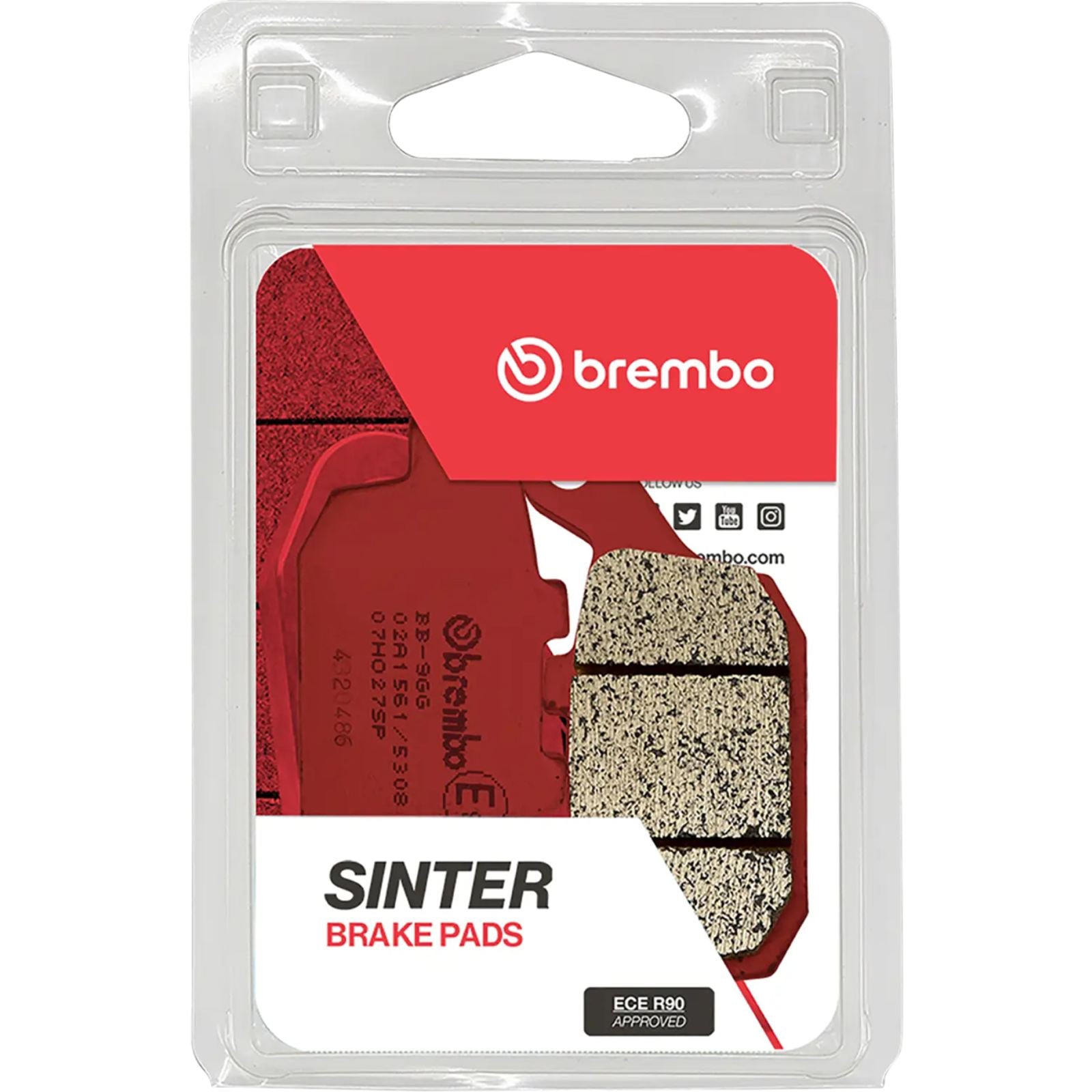 Brembo Prime Sinter SP Brake Pads [MPN: 07HO27SP]_1986205