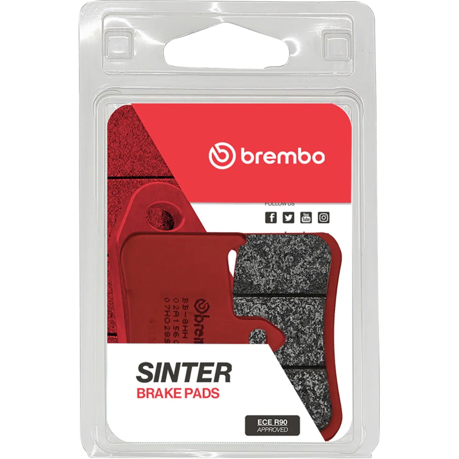 Brembo Prime Sinter SA Brake Pads [MPN: 07HO28SA]_1988274