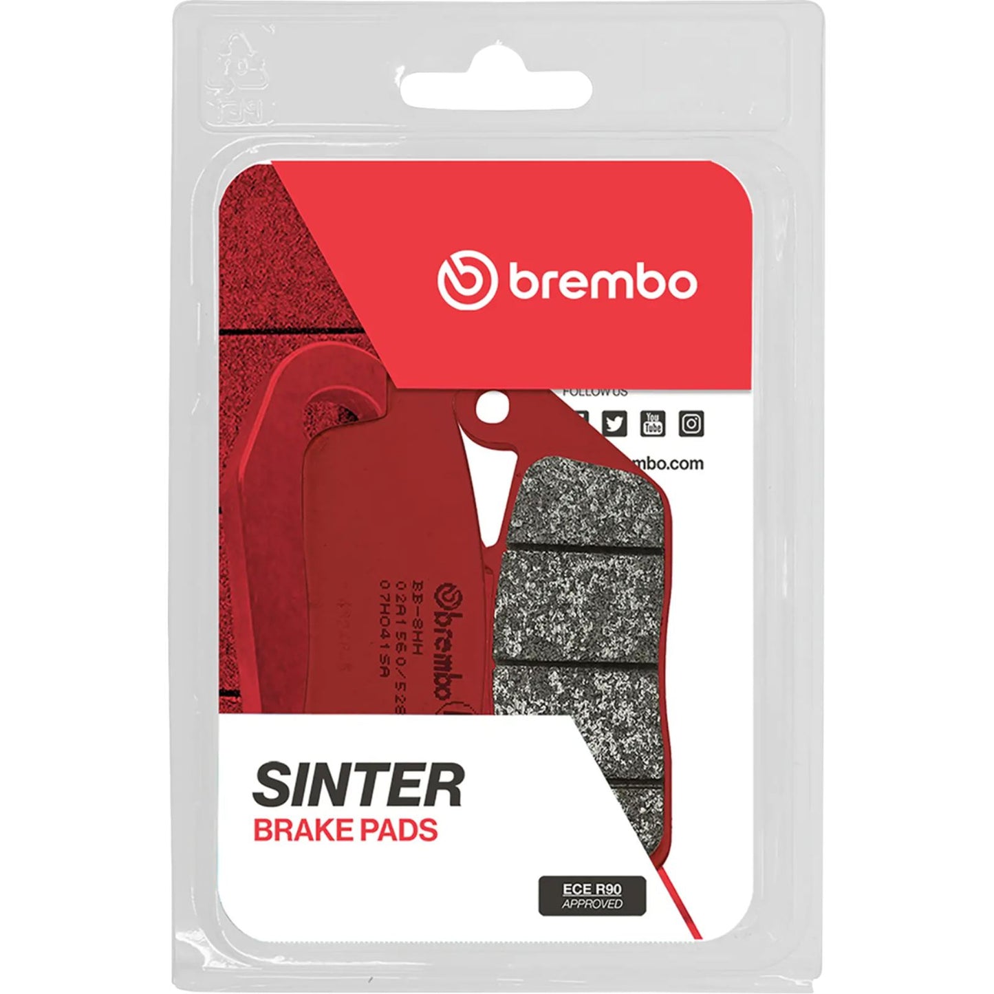 Brembo Prime Sinter SA Brake Pads [MPN: 07HO41SA]_1997221