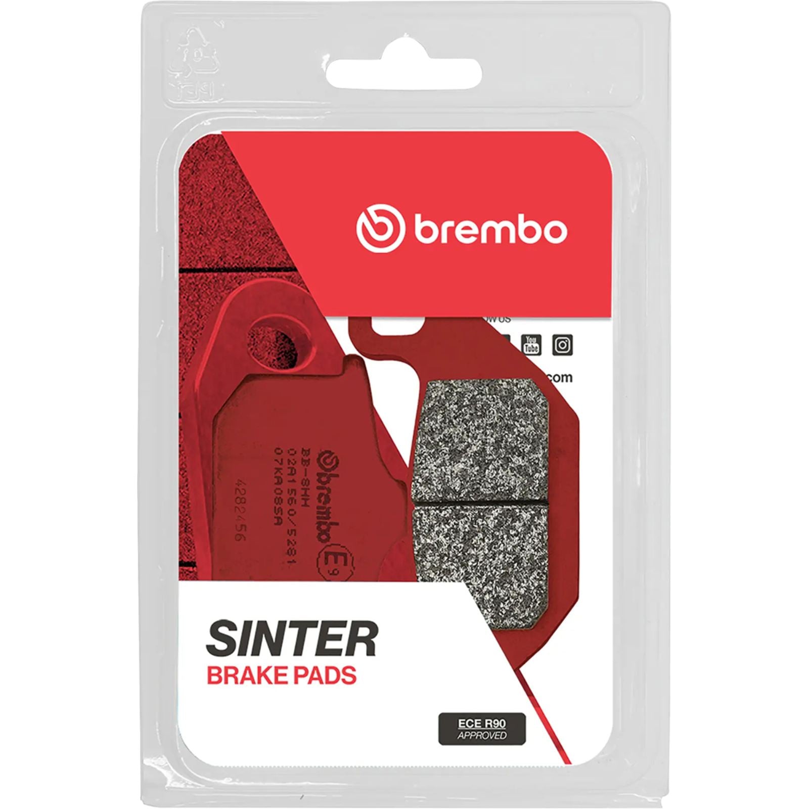 Brembo Prime Sinter SA Brake Pads [MPN: 07KA08SA]_1997294